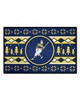 Fan Mats  LLC Milwaukee Brewers Starter Mat Holiday Sweater Navy