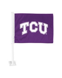 TCU Horned Frogs Car Flag by   