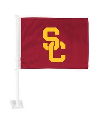 Southern California Trojans Car Flag by   