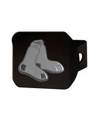 Boston Red Sox Hitch Cover Black by   