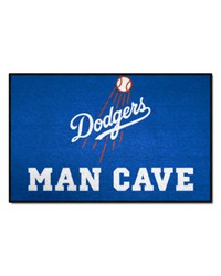 Los Angeles Dodgers Starter Mat Man Cave by   