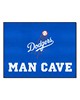 Fan Mats  LLC Los Angeles Dodgers All-Star Mat Man Cave Blue