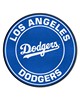 Fan Mats  LLC Los Angeles Dodgers Roundel Mat Blue