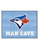 Fan Mats  LLC Toronto Blue Jays All-Star Mat Man Cave Light Blue