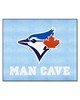 Fan Mats  LLC Toronto Blue Jays Tailgater Mat Man Cave Light Blue