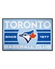 Fan Mats  LLC Toronto Blue Jays Starter Mat Uniform Light Blue