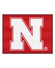 Fan Mats  LLC Nebraska Cornhuskers All-Star Mat Red