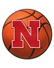 Fan Mats  LLC Nebraska Cornhuskers Basketball Mat Orange