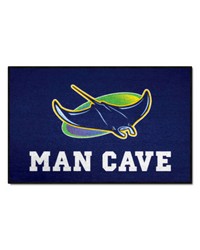 Tampa Bay Rays Starter Mat Man Cave by   