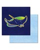 Fan Mats  LLC Tampa Bay Rays Team Carpet Tiles Navy