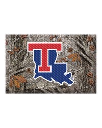 Louisiana Tech Bulldogs Camo Scraper Mat by   