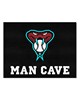 Fan Mats  LLC Arizona Diamondbacks All-Star Mat Man Cave Black