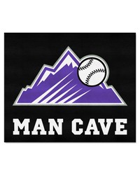 Colorado Rockies Tailgater Mat Man Cave by   