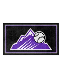 Colorado Rockies 3x5 Rug by   