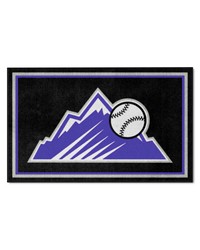 Colorado Rockies 4x6 Rug by   