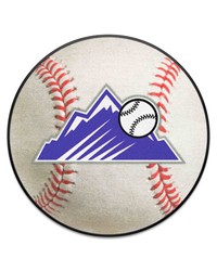 Colorado Rockies Baseball Mat by   