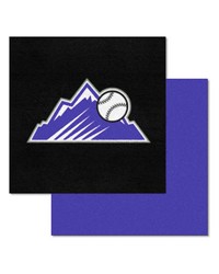 Colorado Rockies Team Carpet Tiles by   