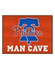 Fan Mats  LLC Philadelphia Phillies All-Star Mat Man Cave Red