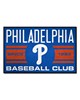 Fan Mats  LLC Philadelphia Phillies Starter Mat Uniform Blue