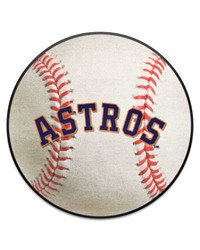 Houston Astros Baseball Mat by   