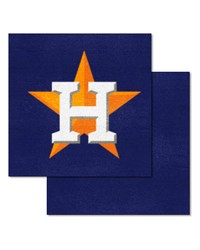 Houston Astros Team Carpet Tiles by   