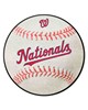 Fan Mats  LLC Washington Nationals Baseball Mat White