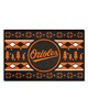 Fan Mats  LLC Baltimore Orioles Starter Mat Holiday Sweater Black