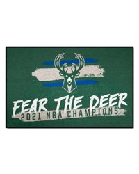 Milwaukee Bucks Starter Mat by   