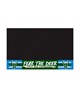 Fan Mats  LLC Milwaukee Bucks Grill Mat Green