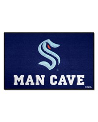 Seattle Kraken Starter Mat Man Cave by   