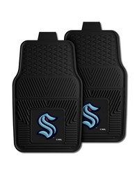 Seattle Kraken 2-pc Vinyl Car Mat Set by   