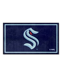 Seattle Kraken 3x5 Rug by   