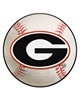 Fan Mats  LLC Georgia Bulldogs Baseball Mat White