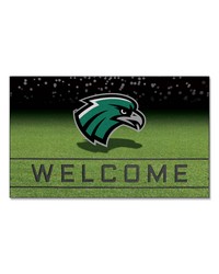 Northeastern State Riverhawks Crumb Rubber Door Mat by   