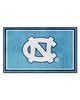 Fan Mats  LLC North Carolina Tar Heels 4x6 Rug Blue