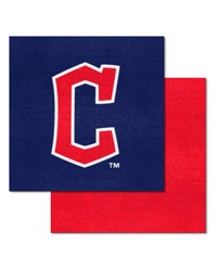 Cleveland Guardians Team Carpet Tiles by   