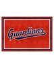 Fan Mats  LLC Cleveland Guardians 5x8 Rug Red