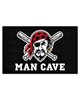 Fan Mats  LLC Pittsburgh Pirates Ulti-Mat Man Cave Black