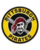 Fan Mats  LLC Pittsburgh Pirates Roundel Mat Black