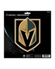 Fan Mats  LLC Vegas Golden Knights Large Decal Gray