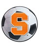 Fan Mats  LLC Syracuse Orange Soccer Ball Mat White