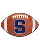 Fan Mats  LLC Syracuse Orange Football Mat Brown