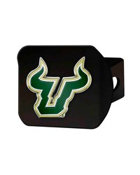 South Florida Bulls Color Hitch Cover Black by   