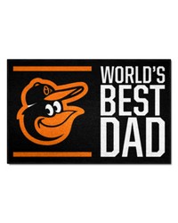 Baltimore Orioles Starter Mat World's Best Dad by   