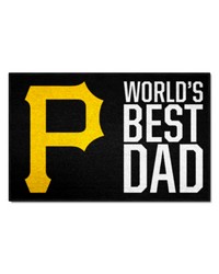 Pittsburgh Pirates Starter Mat World's Best Dad by   