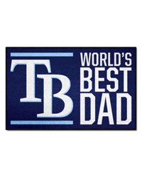 Tampa Bay Rays Starter Mat World's Best Dad by   