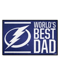 Tampa Bay Lightning Starter Mat World's Best Dad by   