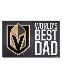 Vegas Golden Knights Starter Mat World's Best Dad by   