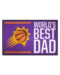 Phoenix Suns Starter Mat World's Best Dad by   