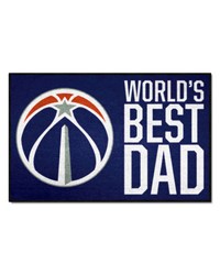 Washington Wizards Starter Mat World's Best Dad by   